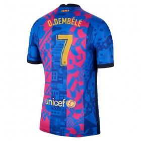Camisolas de futebol FC Barcelona O. Dembele 7 Equipamento 3ª 2021/22 Manga Curta